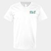 V-Neck Heavy Cotton 100% T-Shirt Thumbnail