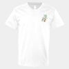V-Neck Heavy Cotton 100% T-Shirt Thumbnail