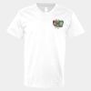 V-Neck Heavy Cotton 100% T-Shirt Thumbnail
