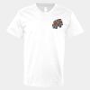 V-Neck Heavy Cotton 100% T-Shirt Thumbnail