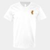 V-Neck Heavy Cotton 100% T-Shirt Thumbnail