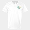 V-Neck Heavy Cotton 100% T-Shirt Thumbnail
