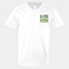 V-Neck Heavy Cotton 100% T-Shirt Thumbnail