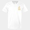 V-Neck Heavy Cotton 100% T-Shirt Thumbnail
