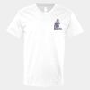 V-Neck Heavy Cotton 100% T-Shirt Thumbnail