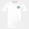 V-Neck Heavy Cotton 100% T-Shirt Thumbnail