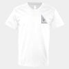 V-Neck Heavy Cotton 100% T-Shirt Thumbnail