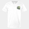 V-Neck Heavy Cotton 100% T-Shirt Thumbnail