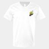 V-Neck Heavy Cotton 100% T-Shirt Thumbnail