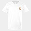 V-Neck Heavy Cotton 100% T-Shirt Thumbnail