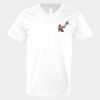 V-Neck Heavy Cotton 100% T-Shirt Thumbnail