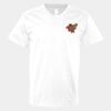 V-Neck Heavy Cotton 100% T-Shirt Thumbnail