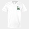 V-Neck Heavy Cotton 100% T-Shirt Thumbnail