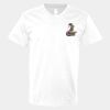 V-Neck Heavy Cotton 100% T-Shirt Thumbnail