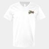 V-Neck Heavy Cotton 100% T-Shirt Thumbnail