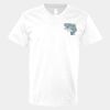 V-Neck Heavy Cotton 100% T-Shirt Thumbnail