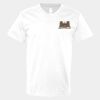 V-Neck Heavy Cotton 100% T-Shirt Thumbnail
