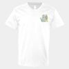 V-Neck Heavy Cotton 100% T-Shirt Thumbnail