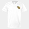 V-Neck Heavy Cotton 100% T-Shirt Thumbnail