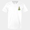 V-Neck Heavy Cotton 100% T-Shirt Thumbnail