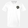 V-Neck Heavy Cotton 100% T-Shirt Thumbnail