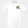 V-Neck Heavy Cotton 100% T-Shirt Thumbnail