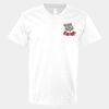 V-Neck Heavy Cotton 100% T-Shirt Thumbnail