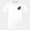 V-Neck Heavy Cotton 100% T-Shirt Thumbnail