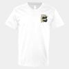V-Neck Heavy Cotton 100% T-Shirt Thumbnail