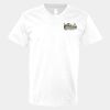 V-Neck Heavy Cotton 100% T-Shirt Thumbnail