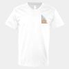 V-Neck Heavy Cotton 100% T-Shirt Thumbnail