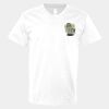 V-Neck Heavy Cotton 100% T-Shirt Thumbnail