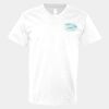 V-Neck Heavy Cotton 100% T-Shirt Thumbnail