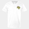V-Neck Heavy Cotton 100% T-Shirt Thumbnail