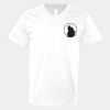 V-Neck Heavy Cotton 100% T-Shirt Thumbnail