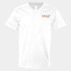 V-Neck Heavy Cotton 100% T-Shirt Thumbnail