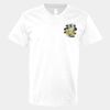 V-Neck Heavy Cotton 100% T-Shirt Thumbnail