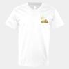 V-Neck Heavy Cotton 100% T-Shirt Thumbnail