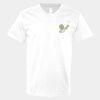 V-Neck Heavy Cotton 100% T-Shirt Thumbnail
