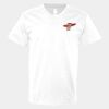 V-Neck Heavy Cotton 100% T-Shirt Thumbnail