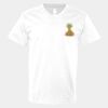 V-Neck Heavy Cotton 100% T-Shirt Thumbnail