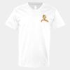 V-Neck Heavy Cotton 100% T-Shirt Thumbnail