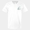 V-Neck Heavy Cotton 100% T-Shirt Thumbnail