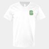 V-Neck Heavy Cotton 100% T-Shirt Thumbnail