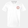 V-Neck Heavy Cotton 100% T-Shirt Thumbnail