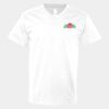 V-Neck Heavy Cotton 100% T-Shirt Thumbnail