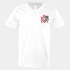 V-Neck Heavy Cotton 100% T-Shirt Thumbnail