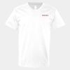 V-Neck Heavy Cotton 100% T-Shirt Thumbnail
