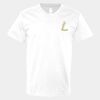 V-Neck Heavy Cotton 100% T-Shirt Thumbnail