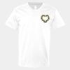 V-Neck Heavy Cotton 100% T-Shirt Thumbnail